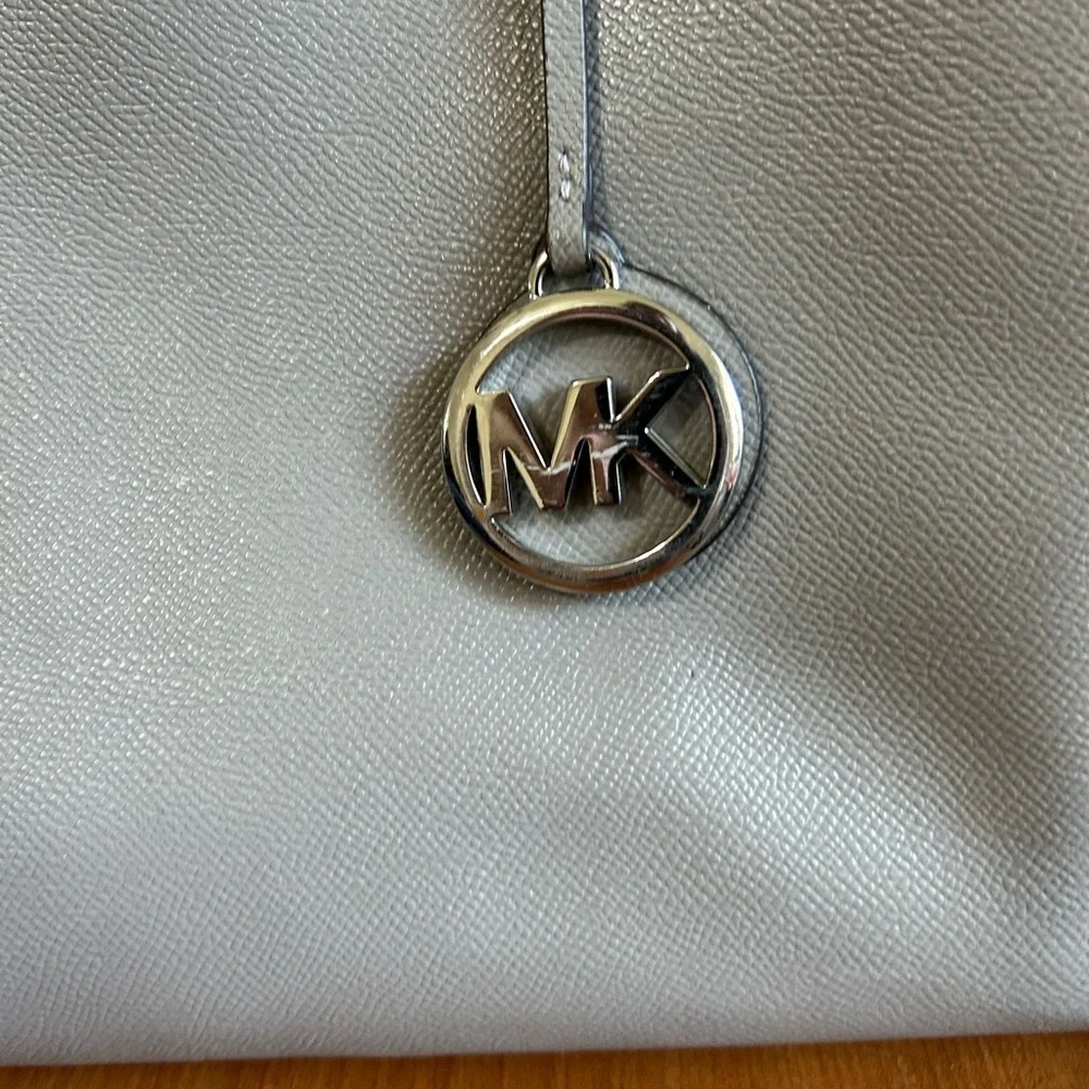 Michael Kors Houston Double Zip Crossgrain Leather Satchel